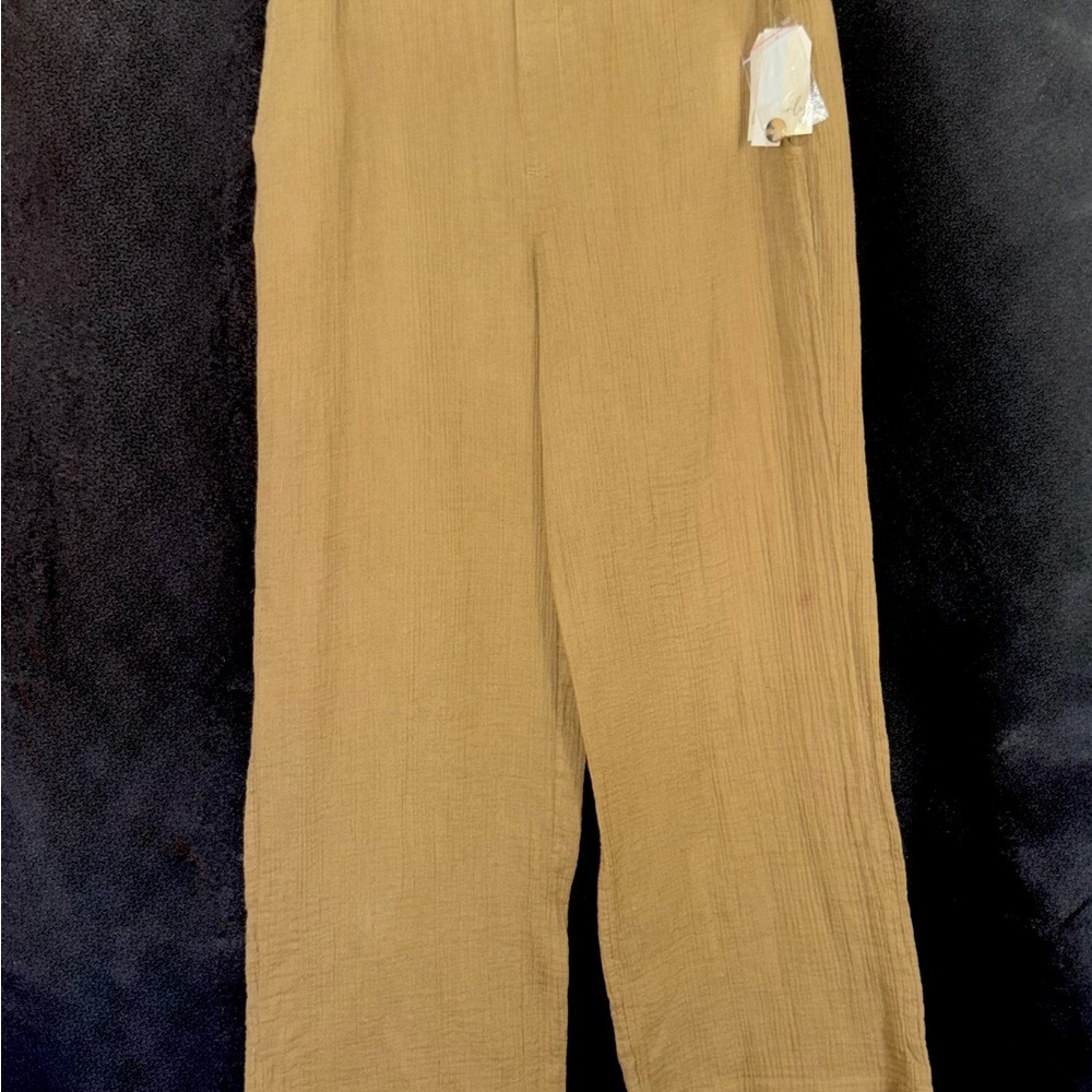 Belk Sage Brush Crinkle Pant - Size M